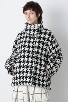 【ヒューエルミュージアム/hueLe Museum】の【hLM】ビッグハウンドトゥースコート ブラック|ID: prp329100004750136 ipo3291000000035565222