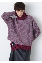 【ヒューエルミュージアム/hueLe Museum】の【STUMBLY】Mixed Color Yarn Pullover 人気、トレンドファッション・服の通販 founy(ファニー) ファッション Fashion レディースファッション Fashion for Women トップス・カットソー Cut & Sew Tops ニット Knit Tops & Sweaters カジュアルプルオーバー・ニットトップス Pullovers & Knit Tops / Casual Pullovers セーター Sweater, Knitwear ハイネック High Neck, Mock Neck ミックス Mix, Mixed Style リラックス Relax, Relaxed Fit thumbnail ピンク|ID: prp329100004750138 ipo3291000000034346727