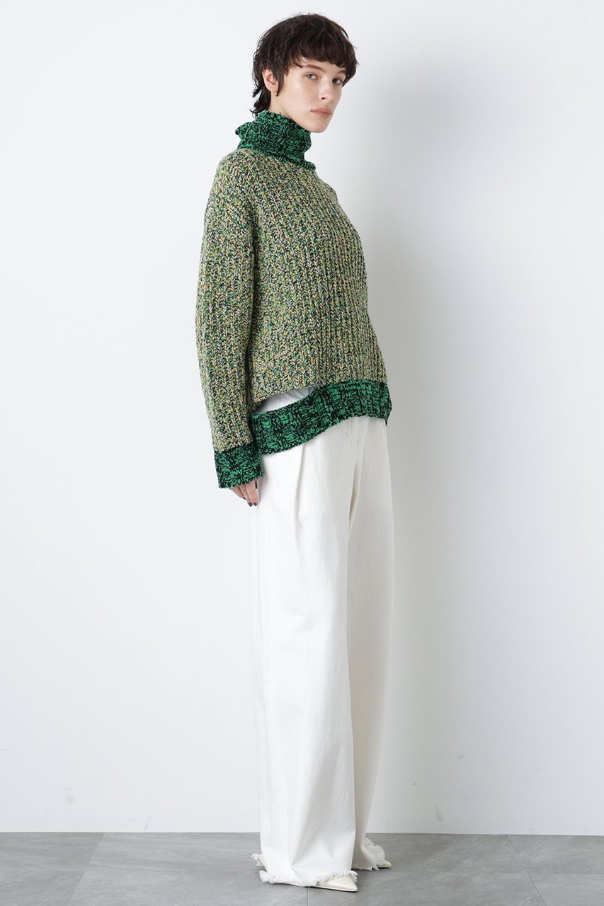 【ヒューエルミュージアム/hueLe Museum】の【STUMBLY】Mixed Color Yarn Pullover 人気、トレンドファッション・服の通販 founy(ファニー) ファッション Fashion レディースファッション Fashion for Women トップス・カットソー Cut & Sew Tops ニット Knit Tops & Sweaters カジュアルプルオーバー・ニットトップス Pullovers & Knit Tops / Casual Pullovers セーター Sweater, Knitwear ハイネック High Neck, Mock Neck ミックス Mix, Mixed Style リラックス Relax, Relaxed Fit other-3|ID: prp329100004750138 ipo3291000000034346731