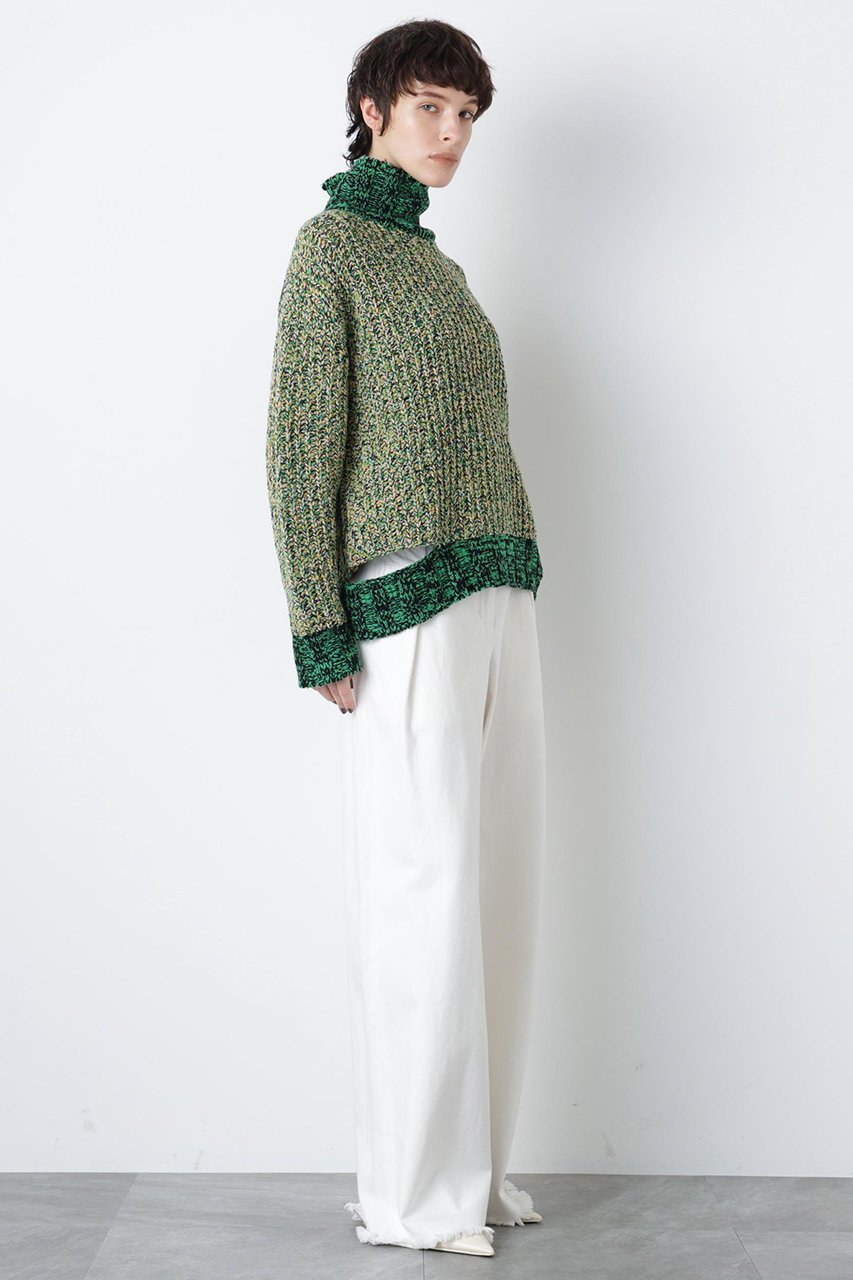 【ヒューエルミュージアム/hueLe Museum】の【STUMBLY】Mixed Color Yarn Pullover 人気、トレンドファッション・服の通販 founy(ファニー) ファッション Fashion レディースファッション Fashion for Women トップス・カットソー Cut & Sew Tops ニット Knit Tops & Sweaters カジュアルプルオーバー・ニットトップス Pullovers & Knit Tops / Casual Pullovers セーター Sweater, Knitwear ハイネック High Neck, Mock Neck ミックス Mix, Mixed Style リラックス Relax, Relaxed Fit other-4|ID: prp329100004750138 ipo3291000000034484217