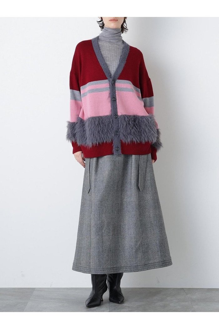 【ヒューエルミュージアム/hueLe Museum】の【STUMBLY】Belted Bicolor Stitch SK インテリア・キッズ・メンズ・レディースファッション・服の通販 founy(ファニー) https://founy.com/ ファッション Fashion レディースファッション Fashion for Women スカート Skirts ロングスカート Long Skirts / Maxi & Midi Skirts なめらか Smooth, Silky Texture フロント Front, Front Design ロング Long, Long-Length 新作・新入荷 New Arrivals / New In |ID: prp329100004750140 ipo3291000000034346738
