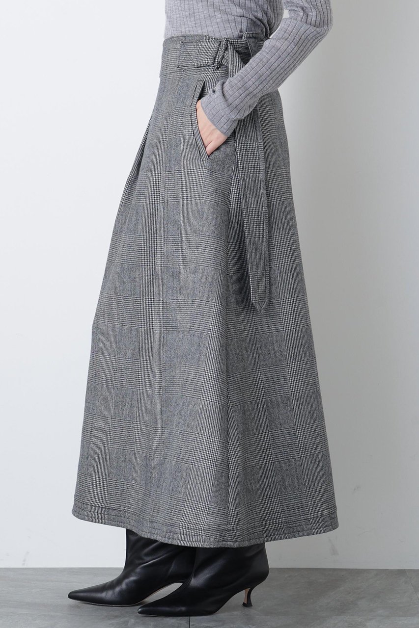 【ヒューエルミュージアム/hueLe Museum】の【STUMBLY】Belted Bicolor Stitch SK 人気、トレンドファッション・服の通販 founy(ファニー)  ファッション Fashion レディースファッション Fashion for Women スカート Skirts ロングスカート Long Skirts / Maxi & Midi Skirts なめらか Smooth, Silky Texture フロント Front, Front Design ロング Long, Long-Length 新作・新入荷 New Arrivals / New In other-4|ID: prp329100004750140 ipo3291000000034346742