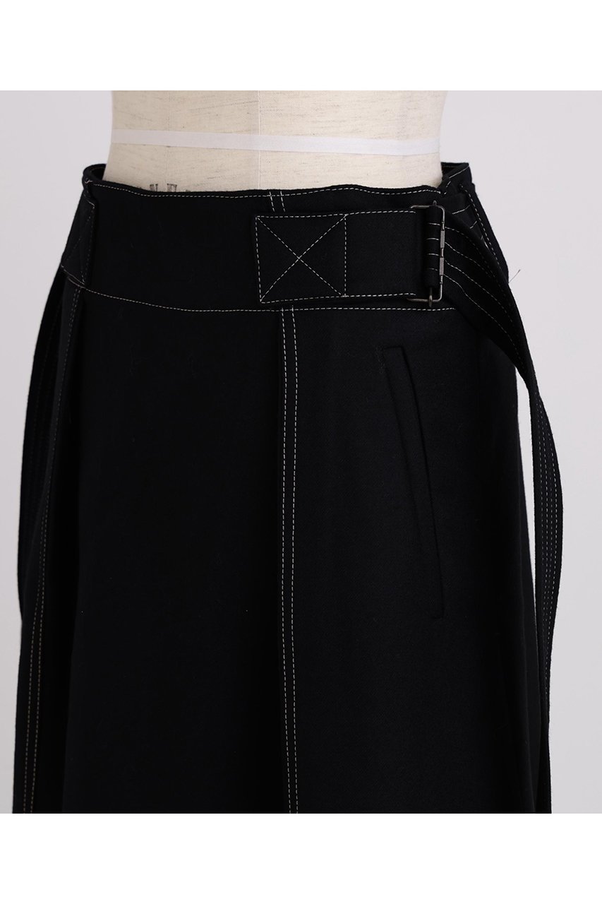 【ヒューエルミュージアム/hueLe Museum】の【STUMBLY】Belted Bicolor Stitch SK 人気、トレンドファッション・服の通販 founy(ファニー) ファッション Fashion レディースファッション Fashion for Women スカート Skirts ロングスカート Long Skirts / Maxi & Midi Skirts なめらか Smooth, Silky Texture フロント Front, Front Design ロング Long, Long-Length other-3|ID: prp329100004750140 ipo3291000000035393026