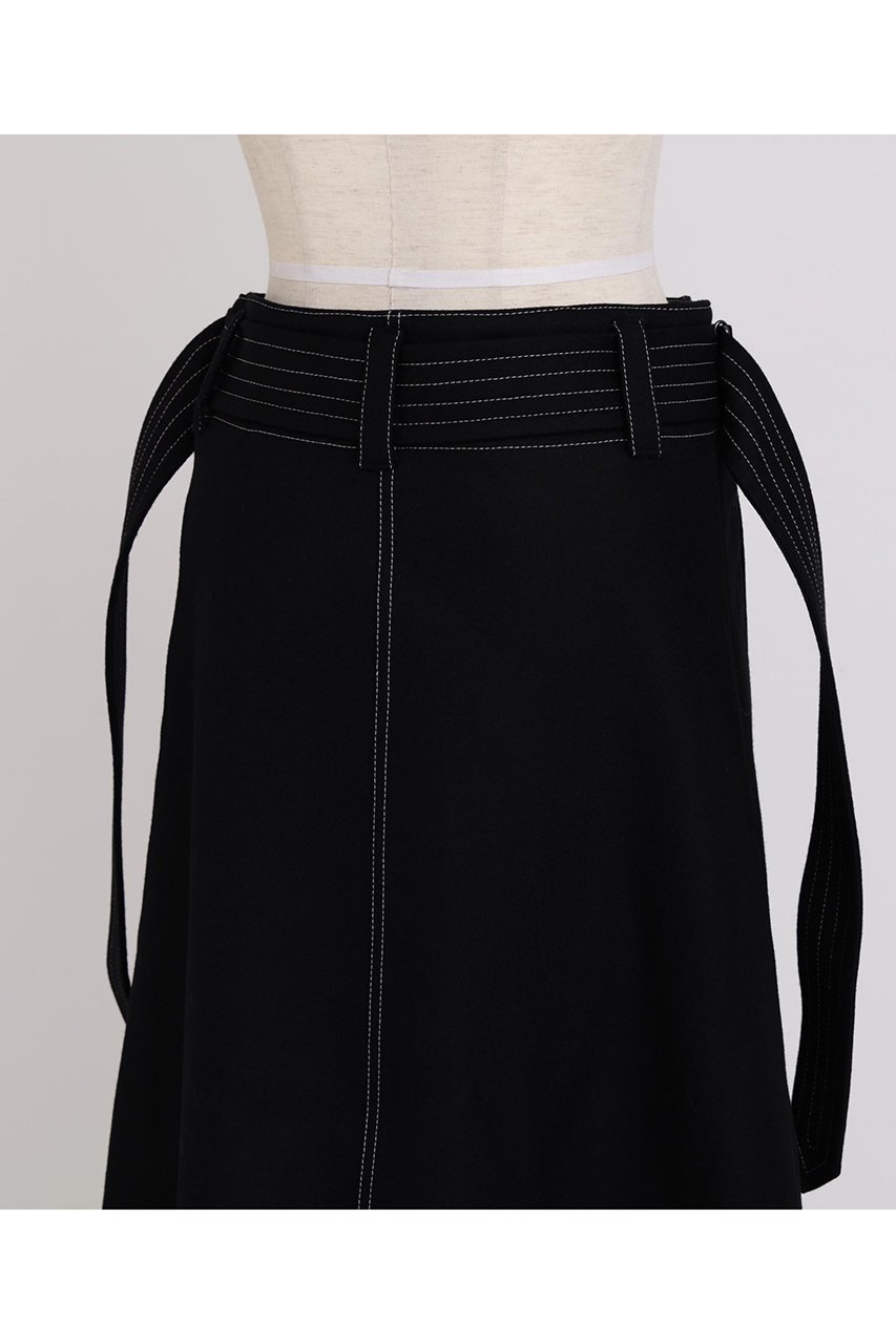 【ヒューエルミュージアム/hueLe Museum】の【STUMBLY】Belted Bicolor Stitch SK 人気、トレンドファッション・服の通販 founy(ファニー) ファッション Fashion レディースファッション Fashion for Women スカート Skirts ロングスカート Long Skirts / Maxi & Midi Skirts なめらか Smooth, Silky Texture フロント Front, Front Design ロング Long, Long-Length other-4|ID: prp329100004750140 ipo3291000000035393028