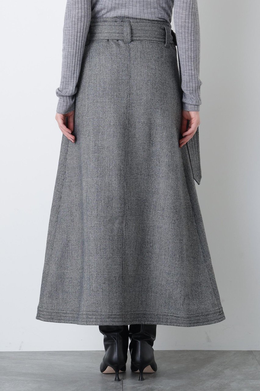 【ヒューエルミュージアム/hueLe Museum】の【STUMBLY】Belted Bicolor Stitch SK 大人の最旬トレンドファッション＆コーディネート founy(ファウニー) 　ファッション　Fashion　レディースファッション　Fashion for Women　スカート　Skirts　ロングスカート　Long Skirts / Maxi & Midi Skirts　なめらか　Smooth, Silky Texture　フロント　Front, Front Design　ロング　Long, Long-Length　other-6|ID: prp329100004750140 ipo3291000000036778776