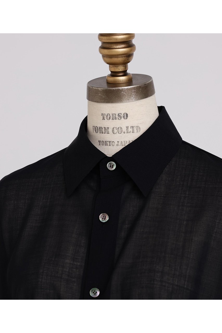 【ヒューエルミュージアム/hueLe Museum】の【STUMBLY】Sheer Volume Sleeve Shirt 人気、トレンドファッション・服の通販 founy(ファニー) 　ファッション　Fashion　レディースファッション　Fashion for Women　トップス・カットソー　Cut & Sew Tops　シャツ・ブラウス・オフィスカジュアル　Elegant Blouses & Button-Ups　ボリューム袖・フリルスリーブブラウス　Voluminous & Ruffle Sleeves / Puffy Sleeve Tops　ギャザー　Gathered, Ruffled　スリーブ　Sleeve, Long Sleeve / Short Sleeve　ドロップ　Drop Shoulder, Dropped Style　ロング　Long, Long-Length　エレガント 上品　Elegant　other-2|ID: prp329100004750142 ipo3291000000035504114