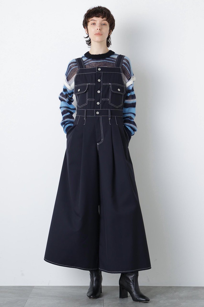 【ヒューエルミュージアム/hueLe Museum】の【STUMBLY】Sheer Mohair Pullover 人気、トレンドファッション・服の通販 founy(ファニー)  ファッション Fashion レディースファッション Fashion for Women トップス・カットソー Cut & Sew Tops ニット Knit Tops & Sweaters カジュアルプルオーバー・ニットトップス Pullovers & Knit Tops / Casual Pullovers クロップド Cropped, Short Length メッシュ Mesh, Net Fabric ランダム Random, Irregular other-2|ID: prp329100004750149 ipo3291000000034346822