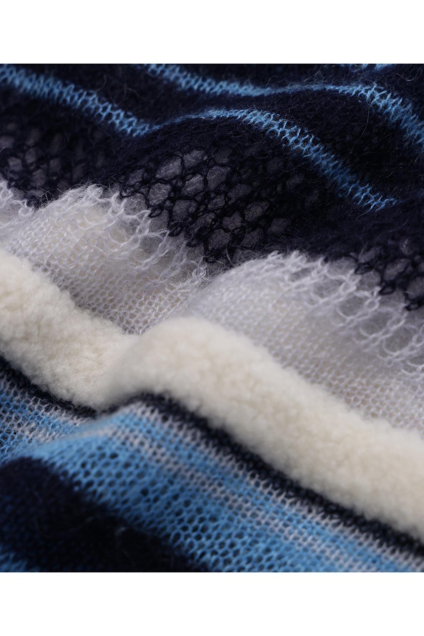 【ヒューエルミュージアム/hueLe Museum】の【STUMBLY】Sheer Mohair Pullover 人気、トレンドファッション・服の通販 founy(ファニー) ファッション Fashion レディースファッション Fashion for Women トップス・カットソー Cut & Sew Tops ニット Knit Tops & Sweaters カジュアルプルオーバー・ニットトップス Pullovers & Knit Tops / Casual Pullovers クロップド Cropped, Short Length メッシュ Mesh, Net Fabric ランダム Random, Irregular other-8|ID: prp329100004750149 ipo3291000000034484232