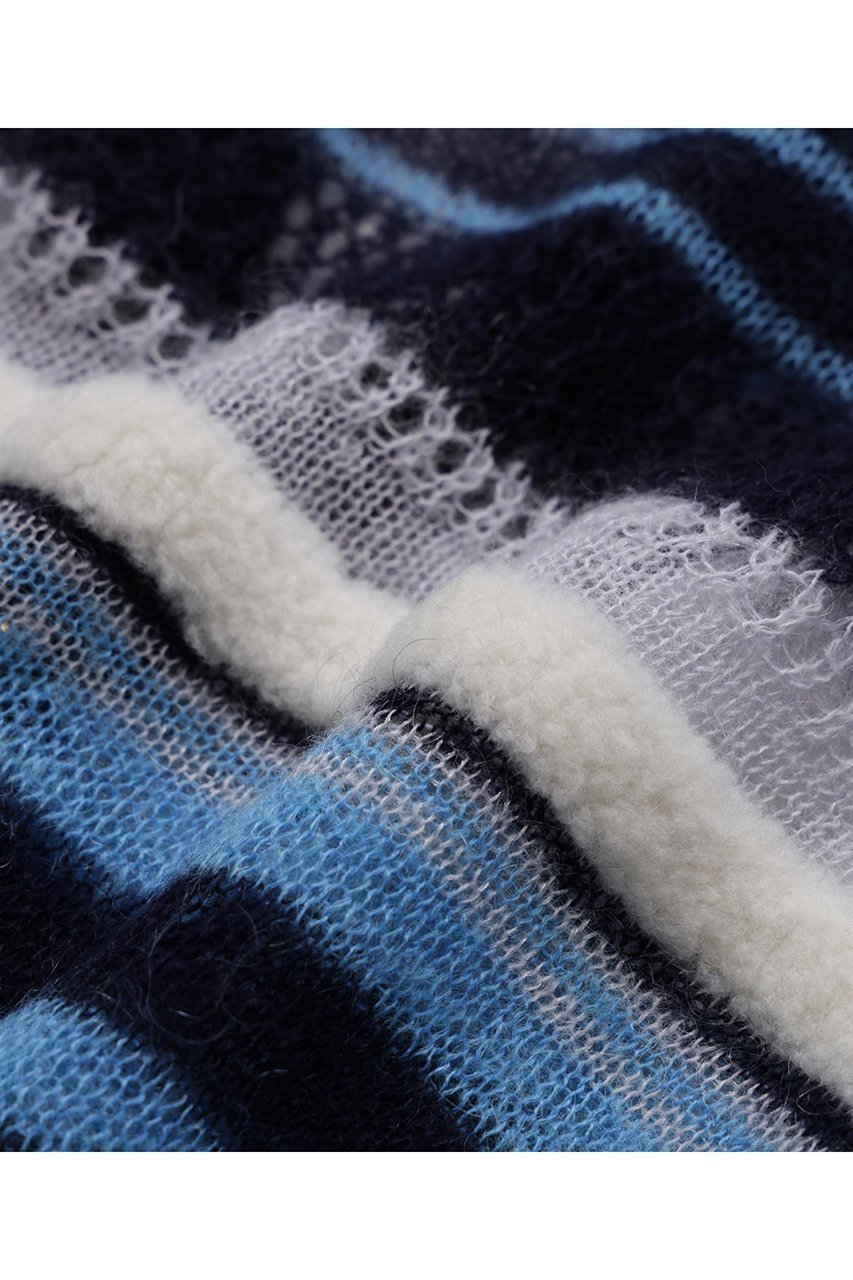 【ヒューエルミュージアム/hueLe Museum】の【STUMBLY】Sheer Mohair Gilet 人気、トレンドファッション・服の通販 founy(ファニー) 　ファッション　Fashion　レディースファッション　Fashion for Women　トップス・カットソー　Cut & Sew Tops　ニット　Knit Tops & Sweaters　ベスト&ジレ / 重ね着スタイル　Vests & Gilets　カジュアルプルオーバー・ニットトップス　Pullovers & Knit Tops / Casual Pullovers　メッシュ　Mesh, Net Fabric　ランダム　Random, Irregular　other-7|ID: prp329100004750150 ipo3291000000036195134