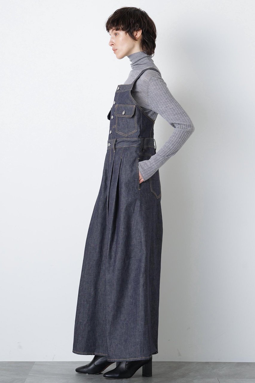 【ヒューエルミュージアム/hueLe Museum】の【STUMBLY】Super Wide Combinaison 人気、トレンドファッション・服の通販 founy(ファニー) 　ファッション　Fashion　レディースファッション　Fashion for Women　パンツ　Pants & Trousers　インナー　Innerwear　カットソー　Cut and Sewn Top　コンパクト　Compact, Small Size　コンビネゾン　Jumpsuit, All-in-One　ジャケット　Jacket, Outerwear　デニム　Denim, Jeans Material　ヴィンテージ　Vintage Style　other-3|ID: prp329100004750158 ipo3291000000036086545