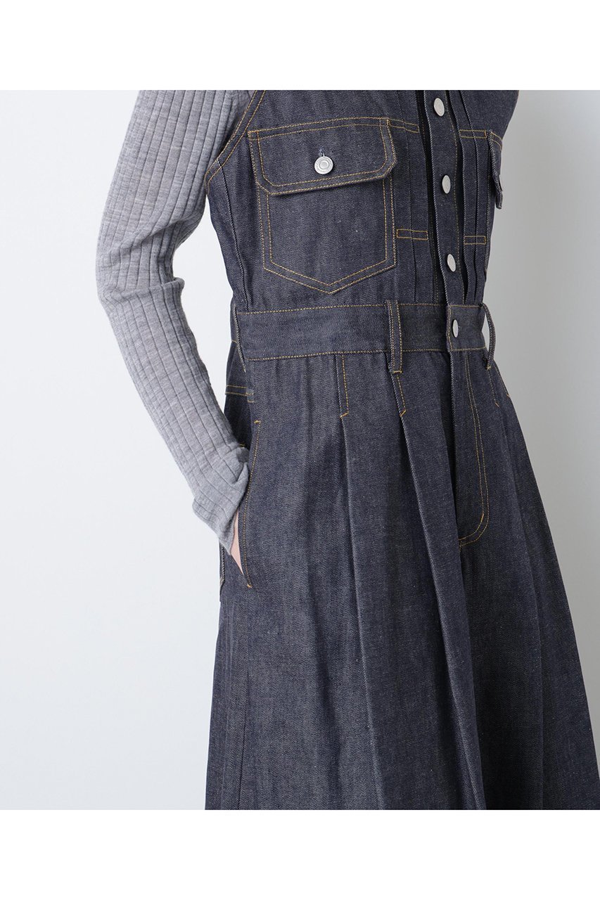 【ヒューエルミュージアム/hueLe Museum】の【STUMBLY】Super Wide Combinaison 人気、トレンドファッション・服の通販 founy(ファニー) 　ファッション　Fashion　レディースファッション　Fashion for Women　パンツ　Pants & Trousers　インナー　Innerwear　カットソー　Cut and Sewn Top　コンパクト　Compact, Small Size　コンビネゾン　Jumpsuit, All-in-One　ジャケット　Jacket, Outerwear　デニム　Denim, Jeans Material　ヴィンテージ　Vintage Style　other-6|ID: prp329100004750158 ipo3291000000036086548