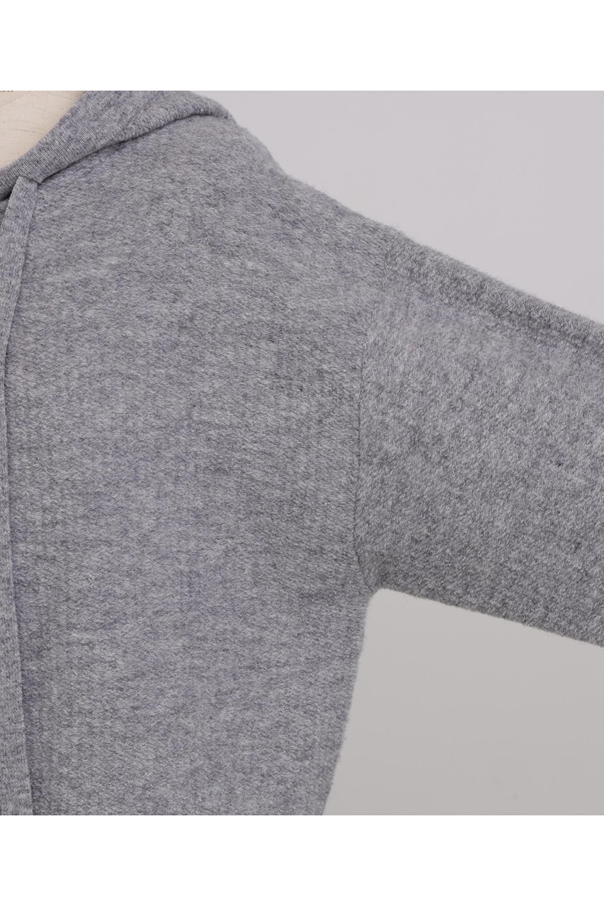 【ヒューエルミュージアム/hueLe Museum】の【hLM】パイルニットフーディー 人気、トレンドファッション・服の通販 founy(ファニー) 　ファッション　Fashion　レディースファッション　Fashion for Women　トップス・カットソー　Cut & Sew Tops　ニット　Knit Tops & Sweaters　カジュアルプルオーバー・ニットトップス　Pullovers & Knit Tops / Casual Pullovers　シンプル　Simple, Minimal　エレガント 上品　Elegant　other-5|ID: prp329100004750161 ipo3291000000035504125