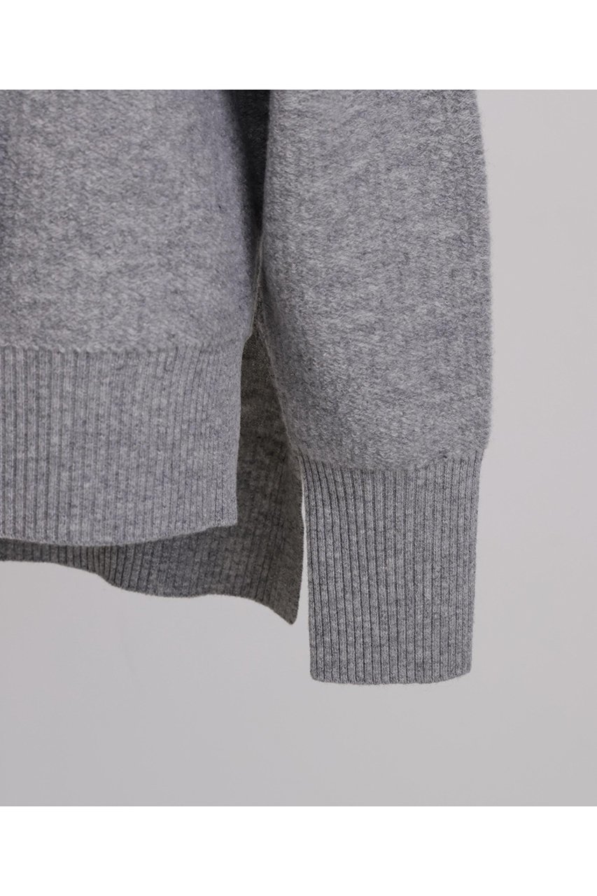 【ヒューエルミュージアム/hueLe Museum】の【hLM】パイルニットフーディー 人気、トレンドファッション・服の通販 founy(ファニー) 　ファッション　Fashion　レディースファッション　Fashion for Women　トップス・カットソー　Cut & Sew Tops　ニット　Knit Tops & Sweaters　カジュアルプルオーバー・ニットトップス　Pullovers & Knit Tops / Casual Pullovers　シンプル　Simple, Minimal　エレガント 上品　Elegant　other-6|ID: prp329100004750161 ipo3291000000035504126