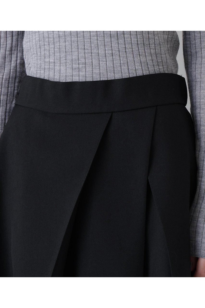 【ヒューエルミュージアム/hueLe Museum】の【hLM】タックフレアスカート 人気、トレンドファッション・服の通販 founy(ファニー) 　ファッション　Fashion　レディースファッション　Fashion for Women　スカート　Skirts　Aライン・フレアスカート　A-Line & Flared Skirts　エレガント 上品　Elegant　クラシック　Classic, Timeless Style　シンプル　Simple, Minimal　ツイル　Twist, Twisted Detail　フォルム　Silhouette, Form　other-6|ID: prp329100004750164 ipo3291000000036086588