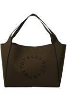 【ステラ マッカートニー/STELLA McCARTNEY】のStella Logo ニットトートバッグ カーキ|ID: prp329100004750171 ipo3291000000036184265