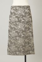 【オーヴィル/EAUVIRE】のジャカードスカート 人気、トレンドファッション・服の通販 founy(ファニー) ファッション Fashion レディースファッション Fashion for Women スカート Skirts ジャカード／ジャガード Jacquard, Woven Pattern ストレッチ Stretch, Stretchy Fabric フランス France, French ミドル Middle Length, Mid Height リラックス Relax, Relaxed Fit 新作・新入荷 New Arrivals / New In |ID:prp329100004750173