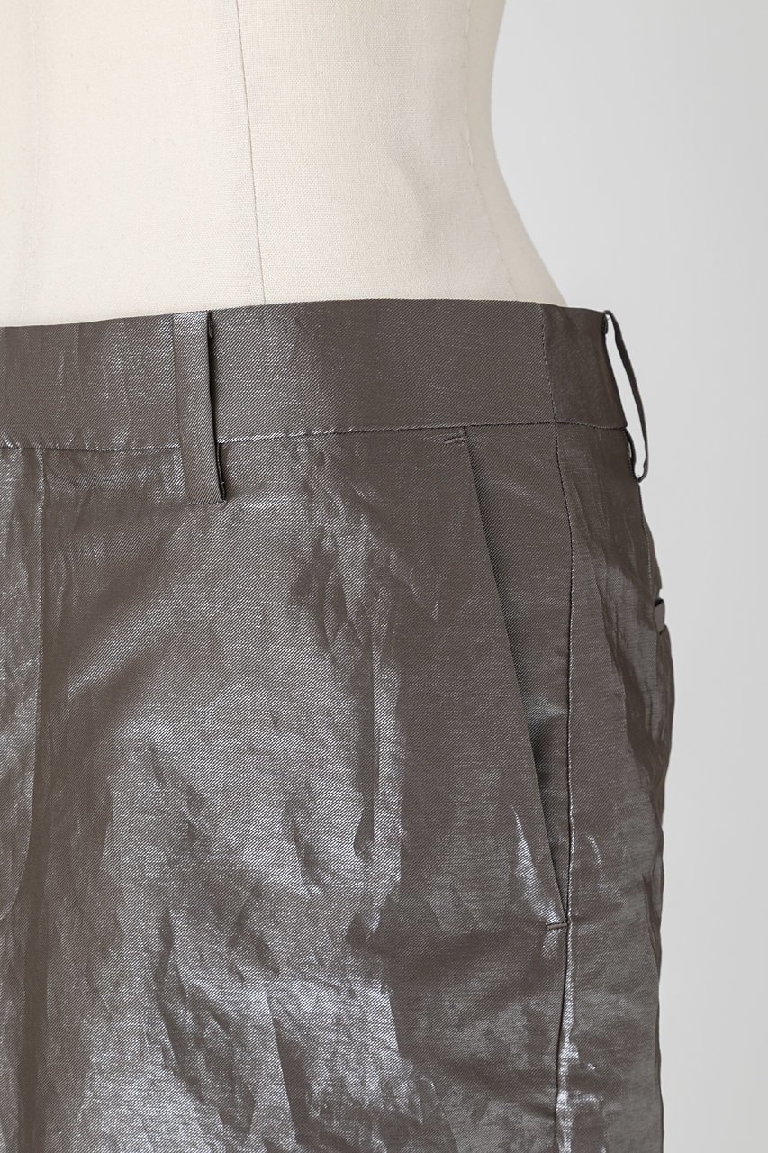 【オーヴィル/EAUVIRE】のシャイニーバックフレアスカート 人気、トレンドファッション・服の通販 founy(ファニー) 　ファッション　Fashion　レディースファッション　Fashion for Women　スカート　Skirts　Aライン・フレアスカート　A-Line & Flared Skirts　バッグ　Bags　ストレート　Straight, Straight Cut　タンブラー　Tumbler, Travel Mug　フレア　Flare, Flared　フロント　Front, Front Design　メタリック　Metallic, Shiny Finish　エレガント 上品　Elegant　other-4|ID: prp329100004750175 ipo3291000000035923832