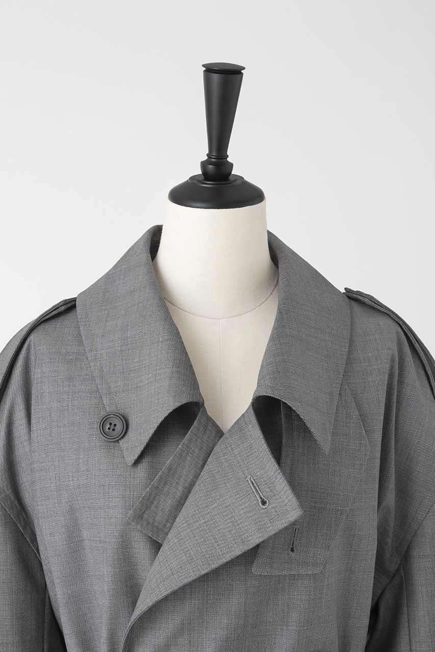【オーヴィル/EAUVIRE】のワイドトレンチコート 人気、トレンドファッション・服の通販 founy(ファニー)  ファッション Fashion レディースファッション Fashion for Women アウター Coat / Outerwear Collection コート・ロングコート・ピーコート Long Coats, Peacoats & More トレンチコート / 春秋の定番アウター Trench Coats スタイリッシュ Stylish, Fashionable スーツ Suit, Formalwear トレンチ Trench, Trench Coat ボンディング Bonding, Bonded Fabric メンズ Men's, Menswear ラグジュアリー Luxury, Elegant ロング Long, Long-Length ワイド Wide, Wide Fit 新作・新入荷 New Arrivals / New In other-4|ID: prp329100004750176 ipo3291000000034347027