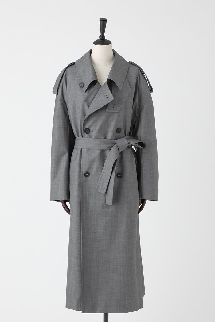 【オーヴィル/EAUVIRE】のワイドトレンチコート インテリア・キッズ・メンズ・レディースファッション・服の通販 founy(ファニー) https://founy.com/ ファッション Fashion レディースファッション Fashion for Women アウター Coat / Outerwear Collection コート・ロングコート・ピーコート Long Coats, Peacoats & More トレンチコート / 春秋の定番アウター Trench Coats スタイリッシュ Stylish, Fashionable スーツ Suit, Formalwear トレンチ Trench, Trench Coat ボンディング Bonding, Bonded Fabric メンズ Men's, Menswear ラグジュアリー Luxury, Elegant ロング Long, Long-Length ワイド Wide, Wide Fit |ID: prp329100004750176 ipo3291000000035667442