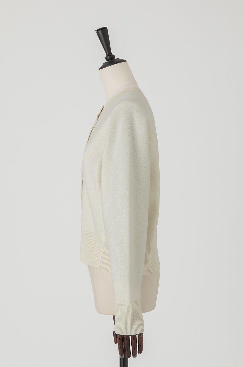 【オーヴィル/EAUVIRE】のミラノリブクロップドカーディガン 人気、トレンドファッション・服の通販 founy(ファニー) ファッション Fashion レディースファッション Fashion for Women トップス・カットソー Cut & Sew Tops ニット Knit Tops & Sweaters カーディガン・羽織り Layered Style Cardigans カーディガン Cardigan, Knitwear ショルダー Shoulder, Shoulder Strap ミラノリブ Milano Rib, Milano Stitch エレガント 上品 Elegant other-2|ID: prp329100004750178 ipo3291000000036184315