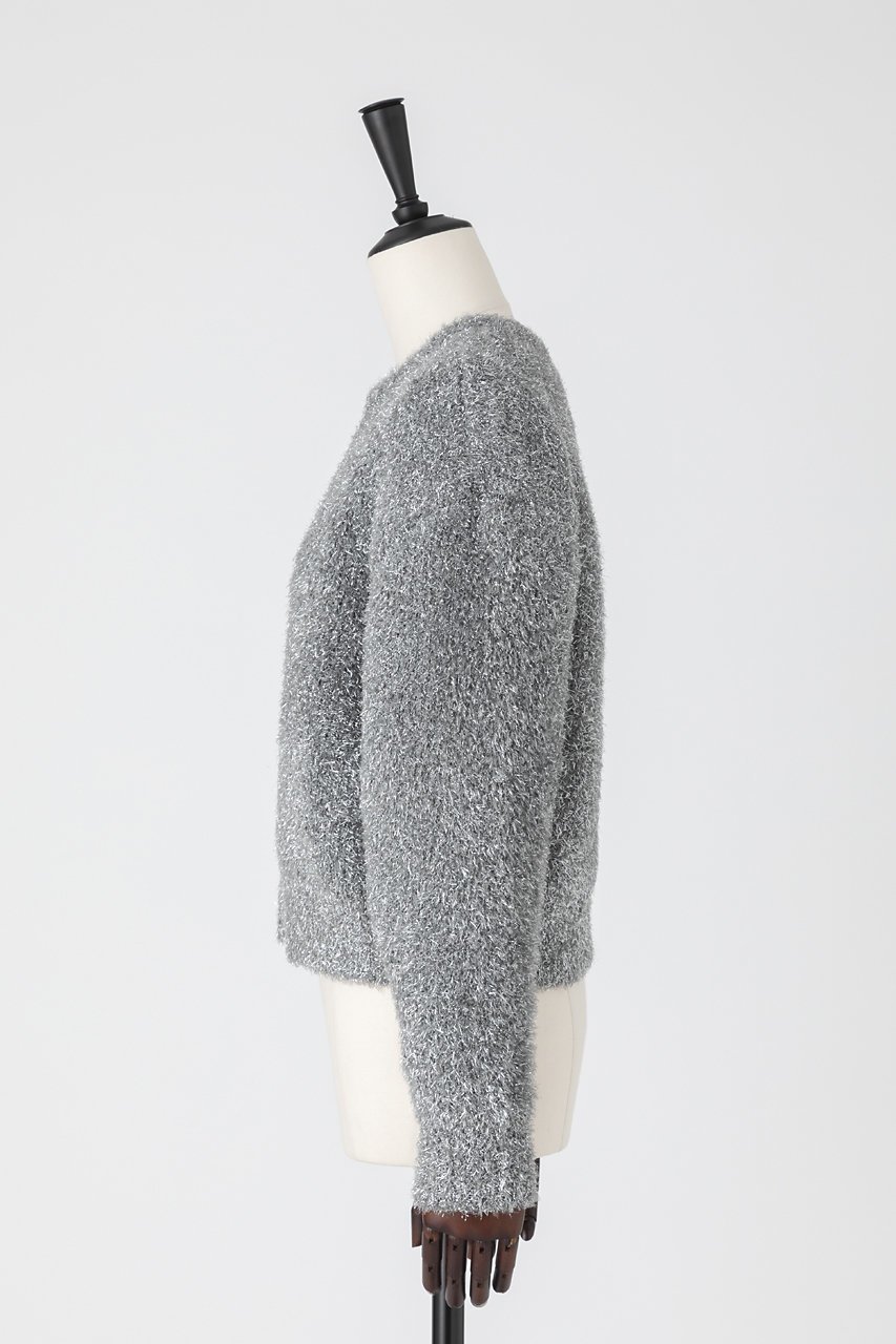 【オーヴィル/EAUVIRE】のフィルムラメジップアップブルゾン 人気、トレンドファッション・服の通販 founy(ファニー)  ファッション Fashion レディースファッション Fashion for Women アウター Coat / Outerwear Collection レディースジャケット・軽アウター Jackets ブルゾンジャケット・スポーティアウター Blouson Jackets イタリア Italy エレガント 上品 Elegant ジャケット Jacket, Outerwear フォルム Silhouette, Form ブルゾン Blouson, Bomber Jacket other-2|ID: prp329100004750180 ipo3291000000034347064
