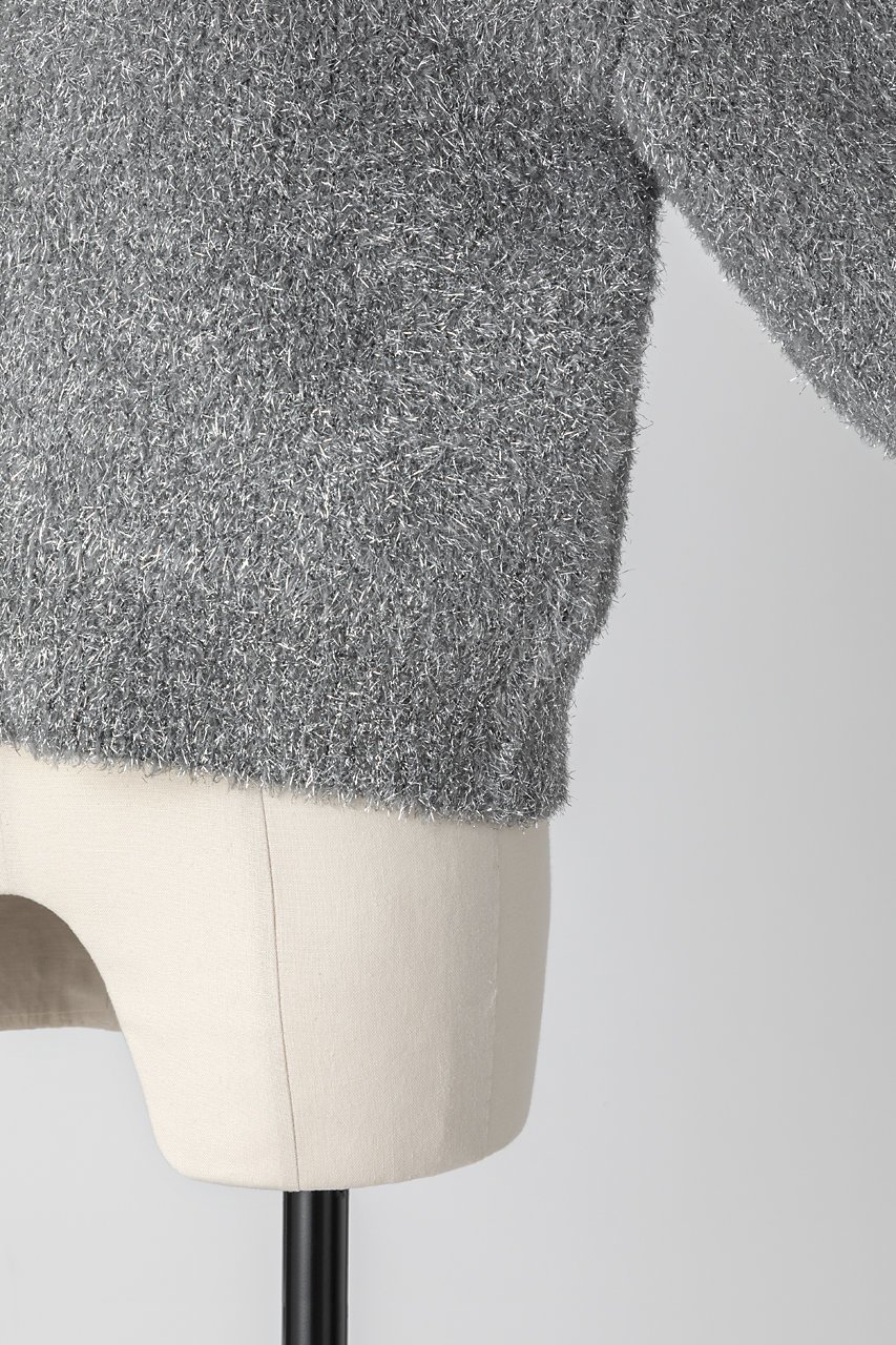 【オーヴィル/EAUVIRE】のフィルムラメジップアップブルゾン 人気、トレンドファッション・服の通販 founy(ファニー)  ファッション Fashion レディースファッション Fashion for Women アウター Coat / Outerwear Collection レディースジャケット・軽アウター Jackets ブルゾンジャケット・スポーティアウター Blouson Jackets イタリア Italy エレガント 上品 Elegant ジャケット Jacket, Outerwear フォルム Silhouette, Form ブルゾン Blouson, Bomber Jacket other-6|ID: prp329100004750180 ipo3291000000034347071