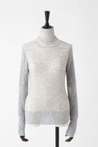 【オーヴィル/EAUVIRE】のシアーカシミヤタートルネック グレー|ID: prp329100004750185 ipo3291000000036159630