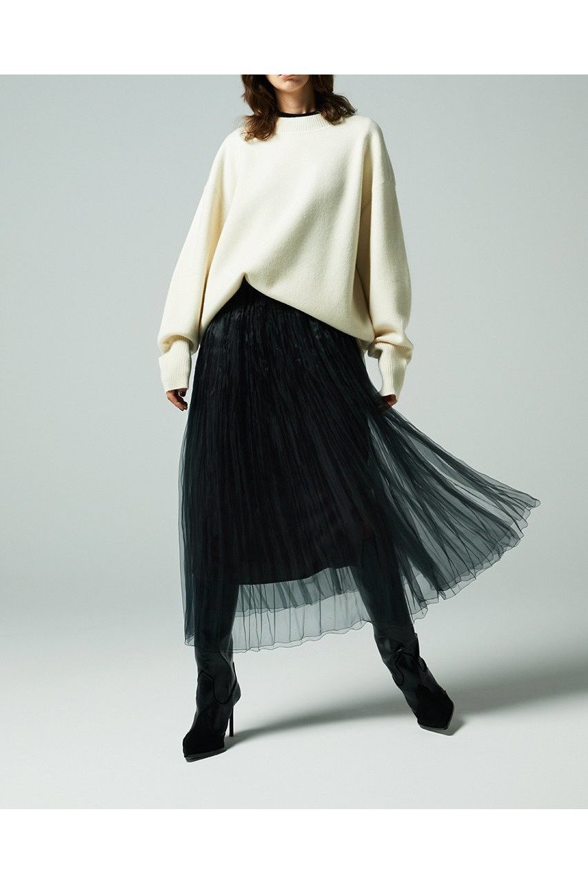 【オーヴィル/EAUVIRE】のミラノリブワイドプルオーバー 人気、トレンドファッション・服の通販 founy(ファニー)  ファッション Fashion レディースファッション Fashion for Women トップス・カットソー Cut & Sew Tops シャツ・ブラウス・オフィスカジュアル Elegant Blouses & Button-Ups ロングTシャツ・Tシャツ Longline T-Shirts & Tees カジュアルプルオーバー・ニットトップス Pullovers & Knit Tops / Casual Pullovers カットソー・ベーシックTシャツ Cut-and-Sewn Tops / Stretch Tees & Basics スリーブ Sleeve, Long Sleeve / Short Sleeve ミラノリブ Milano Rib, Milano Stitch モダン Modern, Contemporary ロング Long, Long-Length ワイドリブ Wide Rib, Wide Ribbed Knit 新作・新入荷 New Arrivals / New In other-7|ID: prp329100004750186 ipo3291000000034347147