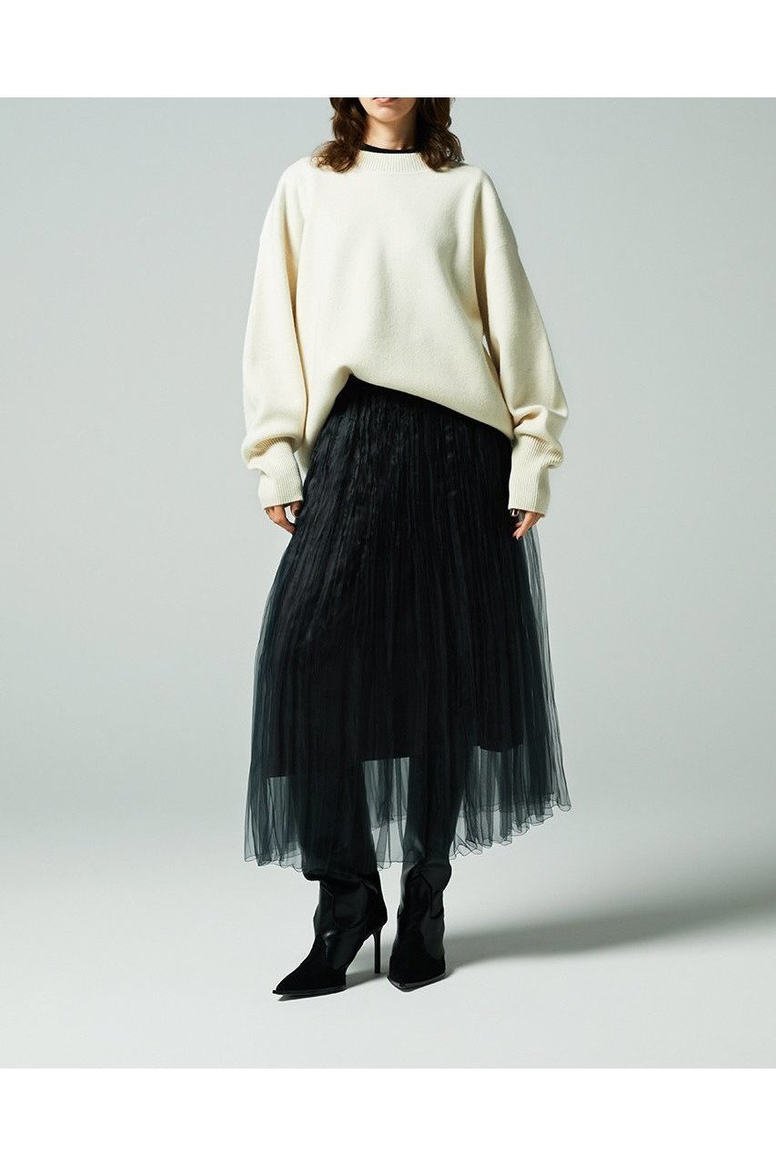 【オーヴィル/EAUVIRE】のミラノリブワイドプルオーバー 人気、トレンドファッション・服の通販 founy(ファニー)  ファッション Fashion レディースファッション Fashion for Women トップス・カットソー Cut & Sew Tops シャツ・ブラウス・オフィスカジュアル Elegant Blouses & Button-Ups ロングTシャツ・Tシャツ Longline T-Shirts & Tees カジュアルプルオーバー・ニットトップス Pullovers & Knit Tops / Casual Pullovers カットソー・ベーシックTシャツ Cut-and-Sewn Tops / Stretch Tees & Basics スリーブ Sleeve, Long Sleeve / Short Sleeve ミラノリブ Milano Rib, Milano Stitch モダン Modern, Contemporary ロング Long, Long-Length ワイドリブ Wide Rib, Wide Ribbed Knit 新作・新入荷 New Arrivals / New In other-8|ID: prp329100004750186 ipo3291000000034347148