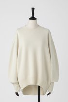 【オーヴィル/EAUVIRE】のミラノリブワイドプルオーバー オフホワイト|ID:prp329100004750186