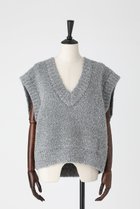 【オーヴィル/EAUVIRE】のフィルムラメVネックベスト 人気、トレンドファッション・服の通販 founy(ファニー) ファッション Fashion レディースファッション Fashion for Women アウター Coat / Outerwear Collection レディースジャケット・軽アウター Jackets イタリア Italy エレガント 上品 Elegant ジャケット Jacket, Outerwear ベスト Vest, Waistcoat thumbnail シルバー|ID: prp329100004750187 ipo3291000000036049609
