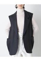 【ヒューエルミュージアム/hueLe Museum】の【STUMBLY】Baloon Silhouette Gilet 人気、トレンドファッション・服の通販 founy(ファニー) ファッション Fashion レディースファッション Fashion for Women アウター Coat / Outerwear Collection レディースジャケット・軽アウター Jackets シンプル Simple, Minimal ジャケット Jacket, Outerwear バランス Balance, Style Balance パターン Pattern, Design Print ボックス Boxy, Box Shape ポケット Pocket, Pocket Detail 新作・新入荷 New Arrivals / New In |ID:prp329100004750191