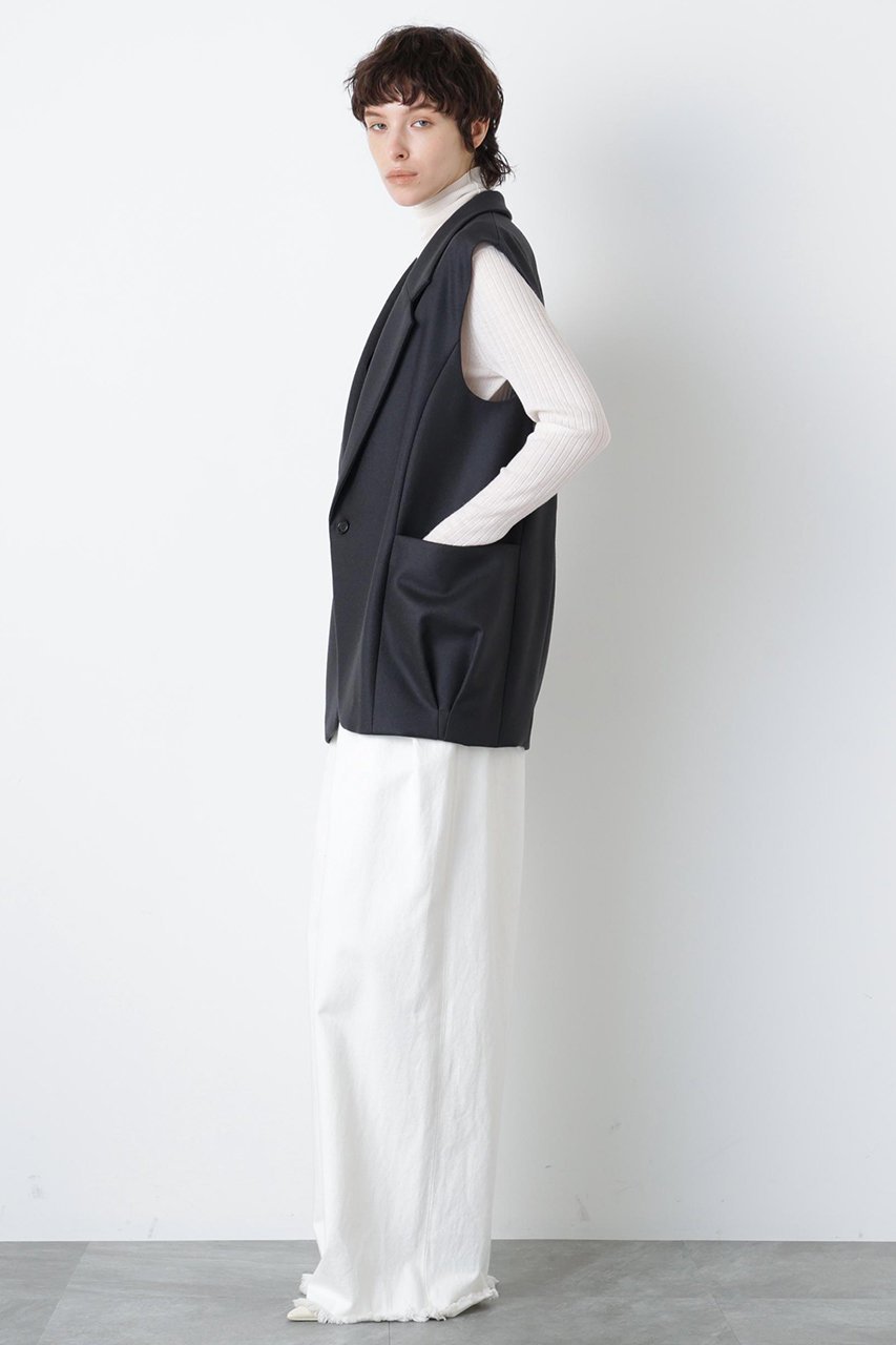 【ヒューエルミュージアム/hueLe Museum】の【STUMBLY】Baloon Silhouette Gilet 人気、トレンドファッション・服の通販 founy(ファニー)  ファッション Fashion レディースファッション Fashion for Women アウター Coat / Outerwear Collection レディースジャケット・軽アウター Jackets シンプル Simple, Minimal ジャケット Jacket, Outerwear バランス Balance, Style Balance パターン Pattern, Design Print ボックス Boxy, Box Shape ポケット Pocket, Pocket Detail 新作・新入荷 New Arrivals / New In other-3|ID: prp329100004750191 ipo3291000000034347187