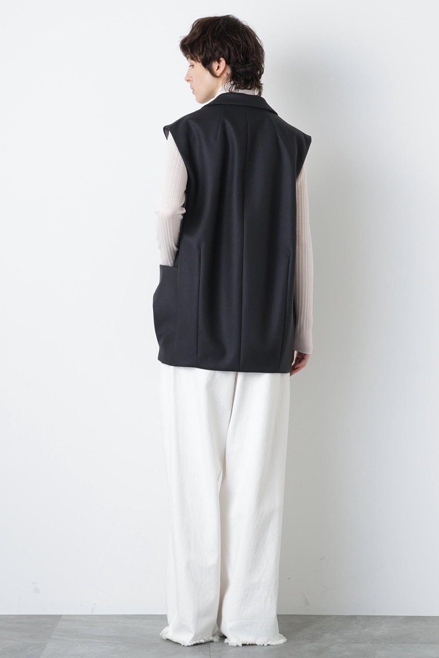 【ヒューエルミュージアム/hueLe Museum】の【STUMBLY】Baloon Silhouette Gilet 人気、トレンドファッション・服の通販 founy(ファニー)  ファッション Fashion レディースファッション Fashion for Women アウター Coat / Outerwear Collection レディースジャケット・軽アウター Jackets シンプル Simple, Minimal ジャケット Jacket, Outerwear バランス Balance, Style Balance パターン Pattern, Design Print ボックス Boxy, Box Shape ポケット Pocket, Pocket Detail 新作・新入荷 New Arrivals / New In other-4|ID: prp329100004750191 ipo3291000000034347188