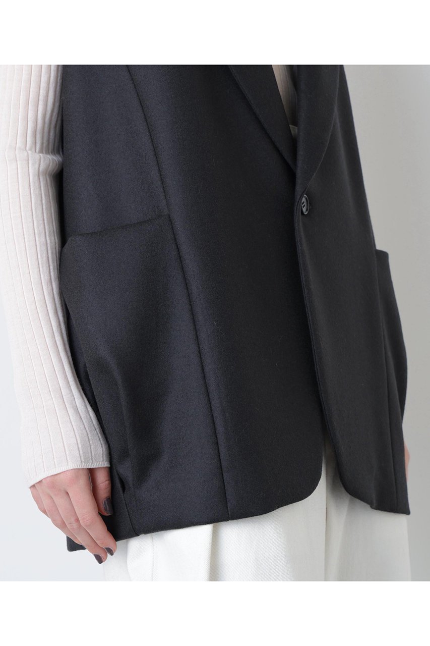 【ヒューエルミュージアム/hueLe Museum】の【STUMBLY】Baloon Silhouette Gilet 人気、トレンドファッション・服の通販 founy(ファニー)  ファッション Fashion レディースファッション Fashion for Women アウター Coat / Outerwear Collection レディースジャケット・軽アウター Jackets シンプル Simple, Minimal ジャケット Jacket, Outerwear バランス Balance, Style Balance パターン Pattern, Design Print ボックス Boxy, Box Shape ポケット Pocket, Pocket Detail 新作・新入荷 New Arrivals / New In other-8|ID: prp329100004750191 ipo3291000000034347192