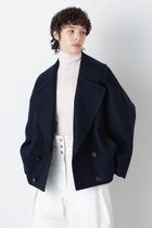 【ヒューエルミュージアム/hueLe Museum】の【STUMBLY】Big Silhouette Pea Jacket ネイビー|ID: prp329100004750192 ipo3291000000034347194