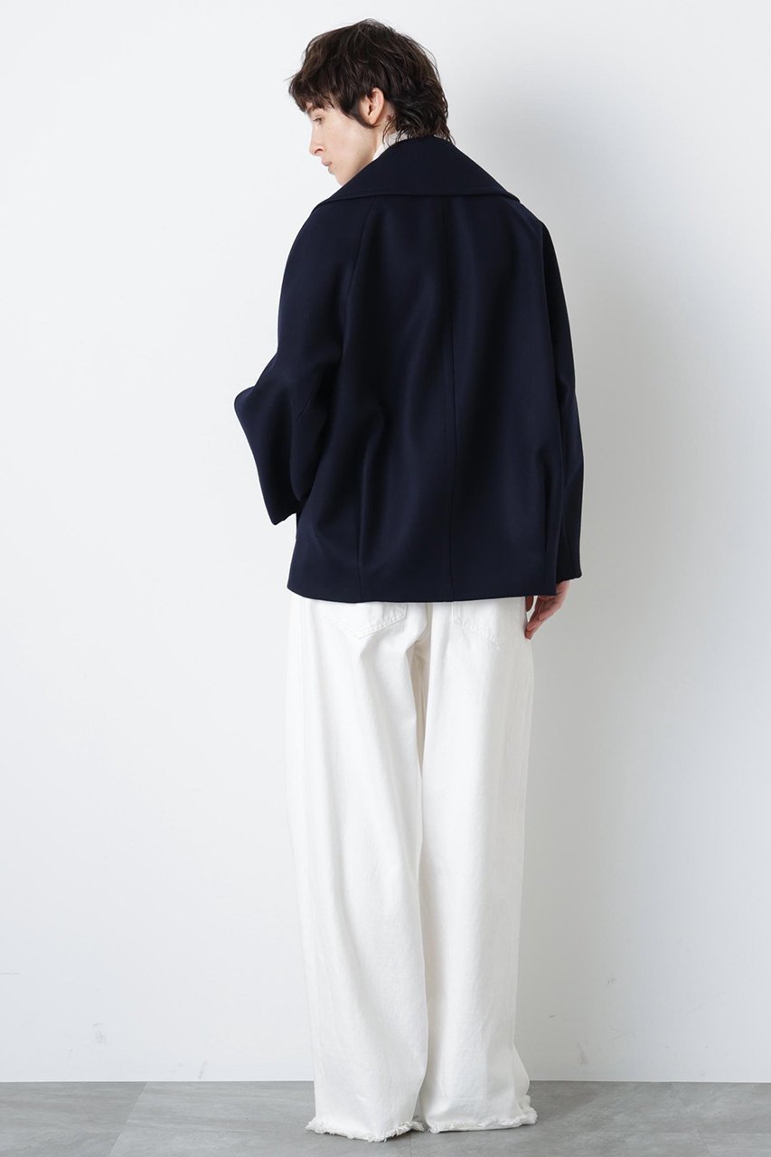 【ヒューエルミュージアム/hueLe Museum】の【STUMBLY】Big Silhouette Pea Jacket 人気、トレンドファッション・服の通販 founy(ファニー)  ファッション Fashion レディースファッション Fashion for Women アウター Coat / Outerwear Collection レディースジャケット・軽アウター Jackets カッティング Cutting Detail シンプル Simple, Minimal ジャケット Jacket, Outerwear フォルム Silhouette, Form モダン Modern, Contemporary エレガント 上品 Elegant 新作・新入荷 New Arrivals / New In other-4|ID: prp329100004750192 ipo3291000000034347197