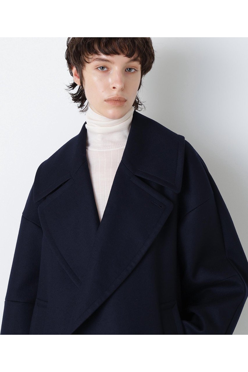 【ヒューエルミュージアム/hueLe Museum】の【STUMBLY】Big Silhouette Pea Jacket 人気、トレンドファッション・服の通販 founy(ファニー)  ファッション Fashion レディースファッション Fashion for Women アウター Coat / Outerwear Collection レディースジャケット・軽アウター Jackets カッティング Cutting Detail シンプル Simple, Minimal ジャケット Jacket, Outerwear フォルム Silhouette, Form モダン Modern, Contemporary エレガント 上品 Elegant 新作・新入荷 New Arrivals / New In other-5|ID: prp329100004750192 ipo3291000000034347198