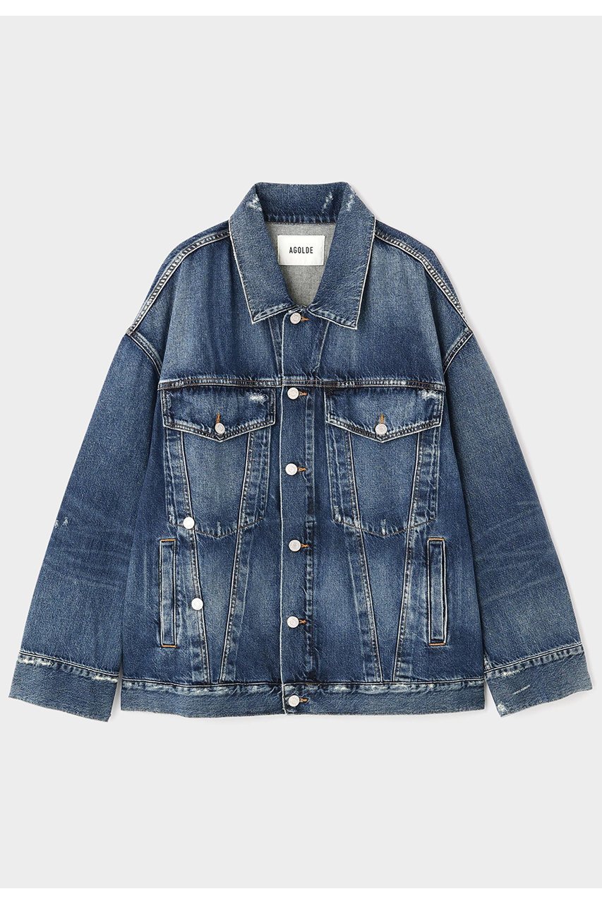 【ル フィル/LE PHIL】のREWORKED WAYNE JACKET 人気、トレンドファッション・服の通販 founy(ファニー) 　ファッション　Fashion　レディースファッション　Fashion for Women　アウター　Coat / Outerwear Collection　レディースジャケット・軽アウター　Jackets　おすすめ　Recommended / Our Picks　ジャケット　Jacket, Outerwear　スタンダード　Standard, Basic　ストレッチ　Stretch, Stretchy Fabric　デニム　Denim, Jeans Material　フロント　Front, Front Design　ブルゾン　Blouson, Bomber Jacket　ヴィンテージ　Vintage Style　軽量　Lightweight, Ultra Light　 other-1|ID: prp329100004750194 ipo3291000000036086709