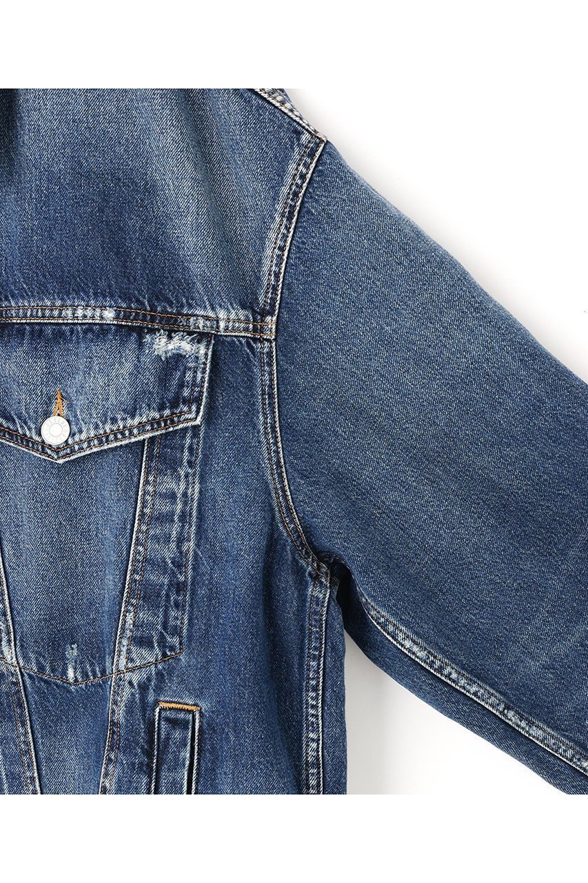 【ル フィル/LE PHIL】のREWORKED WAYNE JACKET 人気、トレンドファッション・服の通販 founy(ファニー) 　ファッション　Fashion　レディースファッション　Fashion for Women　アウター　Coat / Outerwear Collection　レディースジャケット・軽アウター　Jackets　おすすめ　Recommended / Our Picks　ジャケット　Jacket, Outerwear　スタンダード　Standard, Basic　ストレッチ　Stretch, Stretchy Fabric　デニム　Denim, Jeans Material　フロント　Front, Front Design　ブルゾン　Blouson, Bomber Jacket　ヴィンテージ　Vintage Style　軽量　Lightweight, Ultra Light　other-4|ID: prp329100004750194 ipo3291000000036086714