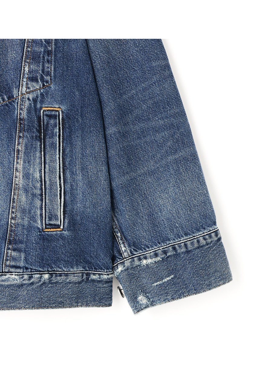 【ル フィル/LE PHIL】のREWORKED WAYNE JACKET 人気、トレンドファッション・服の通販 founy(ファニー) 　ファッション　Fashion　レディースファッション　Fashion for Women　アウター　Coat / Outerwear Collection　レディースジャケット・軽アウター　Jackets　おすすめ　Recommended / Our Picks　ジャケット　Jacket, Outerwear　スタンダード　Standard, Basic　ストレッチ　Stretch, Stretchy Fabric　デニム　Denim, Jeans Material　フロント　Front, Front Design　ブルゾン　Blouson, Bomber Jacket　ヴィンテージ　Vintage Style　軽量　Lightweight, Ultra Light　other-5|ID: prp329100004750194 ipo3291000000036086715