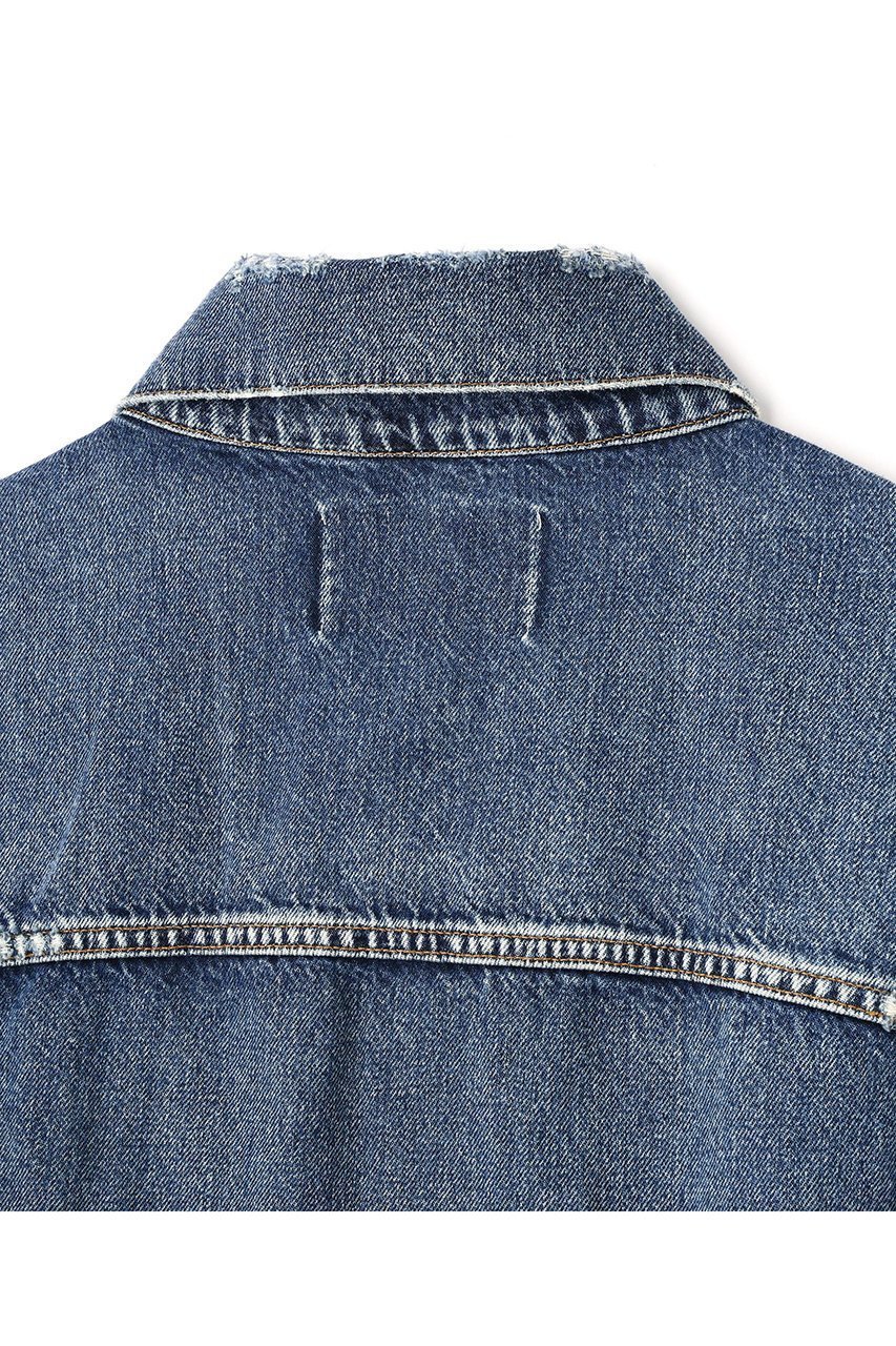 【ル フィル/LE PHIL】のREWORKED WAYNE JACKET 人気、トレンドファッション・服の通販 founy(ファニー) 　ファッション　Fashion　レディースファッション　Fashion for Women　アウター　Coat / Outerwear Collection　レディースジャケット・軽アウター　Jackets　おすすめ　Recommended / Our Picks　ジャケット　Jacket, Outerwear　スタンダード　Standard, Basic　ストレッチ　Stretch, Stretchy Fabric　デニム　Denim, Jeans Material　フロント　Front, Front Design　ブルゾン　Blouson, Bomber Jacket　ヴィンテージ　Vintage Style　軽量　Lightweight, Ultra Light　other-6|ID: prp329100004750194 ipo3291000000036086717