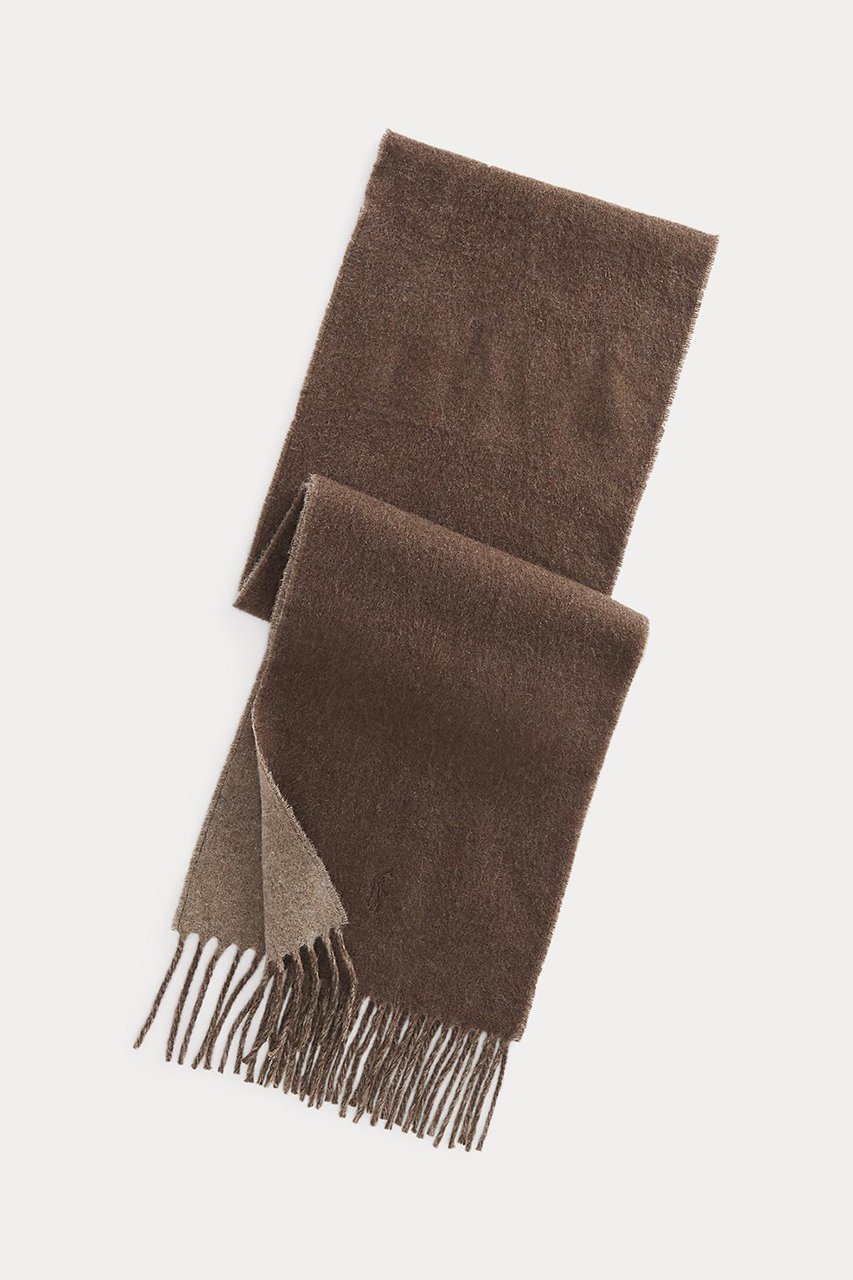 【ラルフローレン/RALPH LAUREN】の【UNISEX】【POLO RALPH LAUREN】リバーシブル ウールブレンド マフラー インテリア・キッズ・メンズ・レディースファッション・服の通販 founy(ファニー) ファッション Fashion レディースファッション Fashion for Women ストール Soft & Warm Scarves マフラー・スヌード / 冬小物の定番 Scarves & Mufflers ユニセックス Unisex, Genderless シンプル Simple, Minimal ストール Stole, Wrap マフラー Scarf, Muffler リバーシブル Reversible, Two-Sided ブラウン|ID: prp329100004750195 ipo3291000000034347218