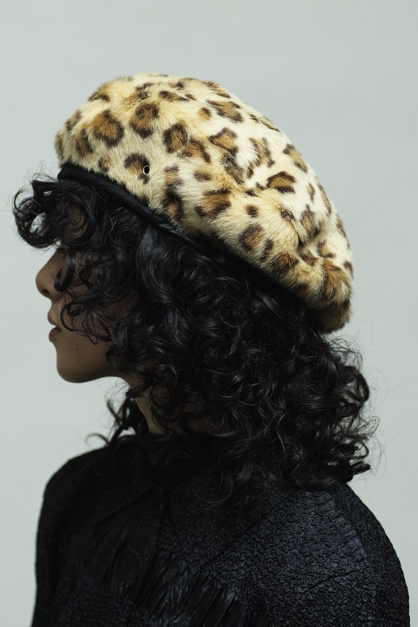 【キジマ タカユキ/KIJIMA TAKAYUKI】のリバーシブルベレー 人気、トレンドファッション・服の通販 founy(ファニー) 　ファッション　Fashion　レディースファッション　Fashion for Women　キャップ&ハット　Hats & Caps　シンプル　Simple, Minimal　フォルム　Silhouette, Form　レオパード　Leopard, Animal Print　帽子　Hat, Headwear　無地　Plain, Solid Color　A/W・秋冬　Autumn/Winter　other-6|ID: prp329100004750203 ipo3291000000036184361