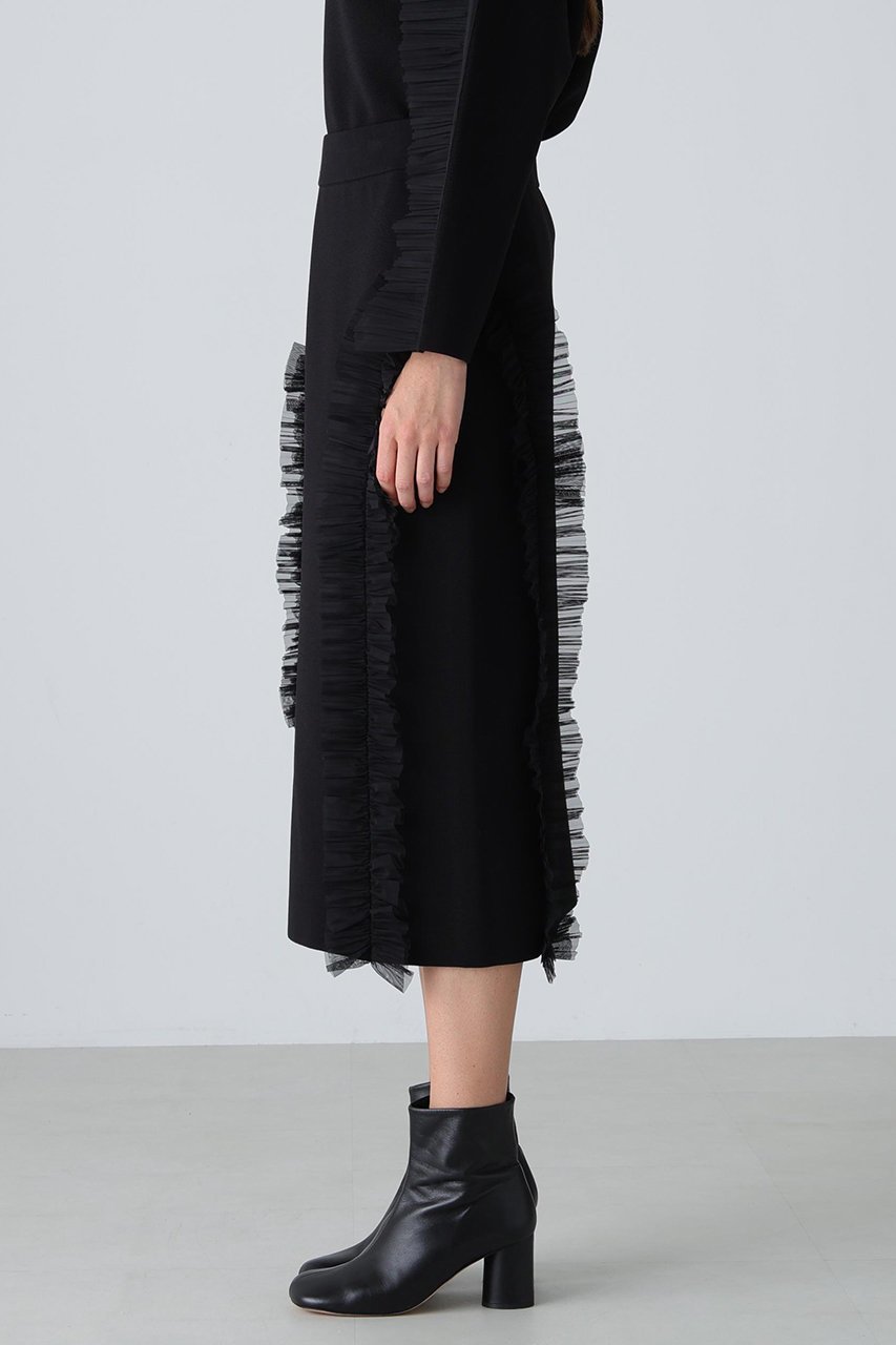 【アドーア/ADORE】のエンベリッシュトニットスカート 人気、トレンドファッション・服の通販 founy(ファニー)  ファッション Fashion レディースファッション Fashion for Women スカート Skirts ロングスカート Long Skirts / Maxi & Midi Skirts クリスタル Crystal, Swarovski スタンダード Standard, Basic ストレッチ Stretch, Stretchy Fabric チュール Tulip, Tulip Motif プリーツ Pleats, Pleated ロング Long, Long-Length 新作・新入荷 New Arrivals / New In other-4|ID: prp329100004750210 ipo3291000000034347336