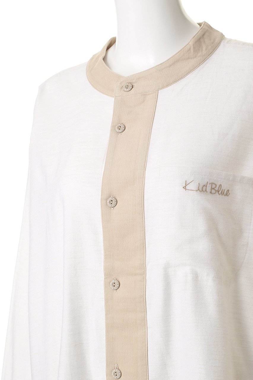 【キッドブルー/KID BLUE】の25プレーンネルパジャマ 人気、トレンドファッション・服の通販 founy(ファニー) 　ファッション　Fashion　レディースファッション　Fashion for Women　トップス・カットソー　Cut & Sew Tops　スリーブ　Sleeve, Long Sleeve / Short Sleeve　パジャマ　Pajamas, Sleepwear　ロング　Long, Long-Length　再入荷　Restock / Back in Stock　定番　Standard, Basic Item　A/W・秋冬　Autumn/Winter　other-5|ID: prp329100004750217 ipo3291000000035116594