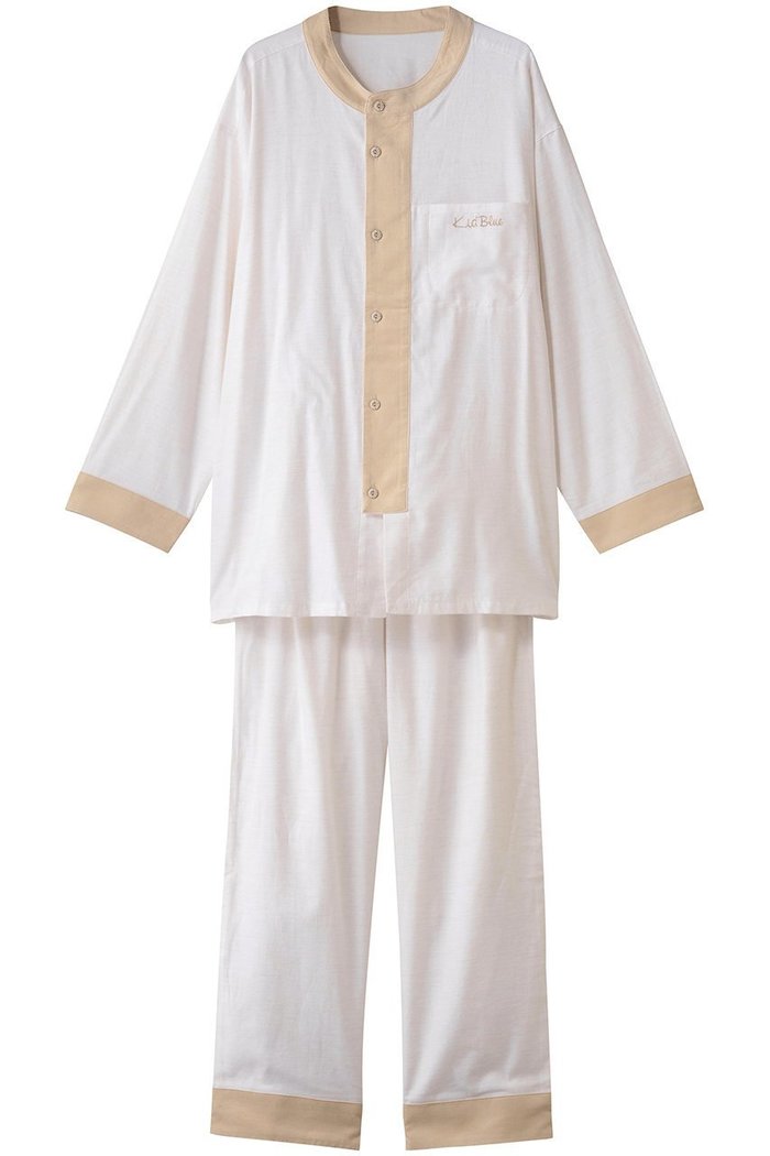 【キッドブルー/KID BLUE】の25プレーンネルパジャマ インテリア・キッズ・メンズ・レディースファッション・服の通販 founy(ファニー) https://founy.com/ ファッション Fashion レディースファッション Fashion for Women トップス・カットソー Cut & Sew Tops スリーブ Sleeve, Long Sleeve / Short Sleeve パジャマ Pajamas, Sleepwear ロング Long, Long-Length 再入荷 Restock / Back in Stock 定番 Standard, Basic Item A/W・秋冬 Autumn/Winter |ID: prp329100004750217 ipo3291000000035699035