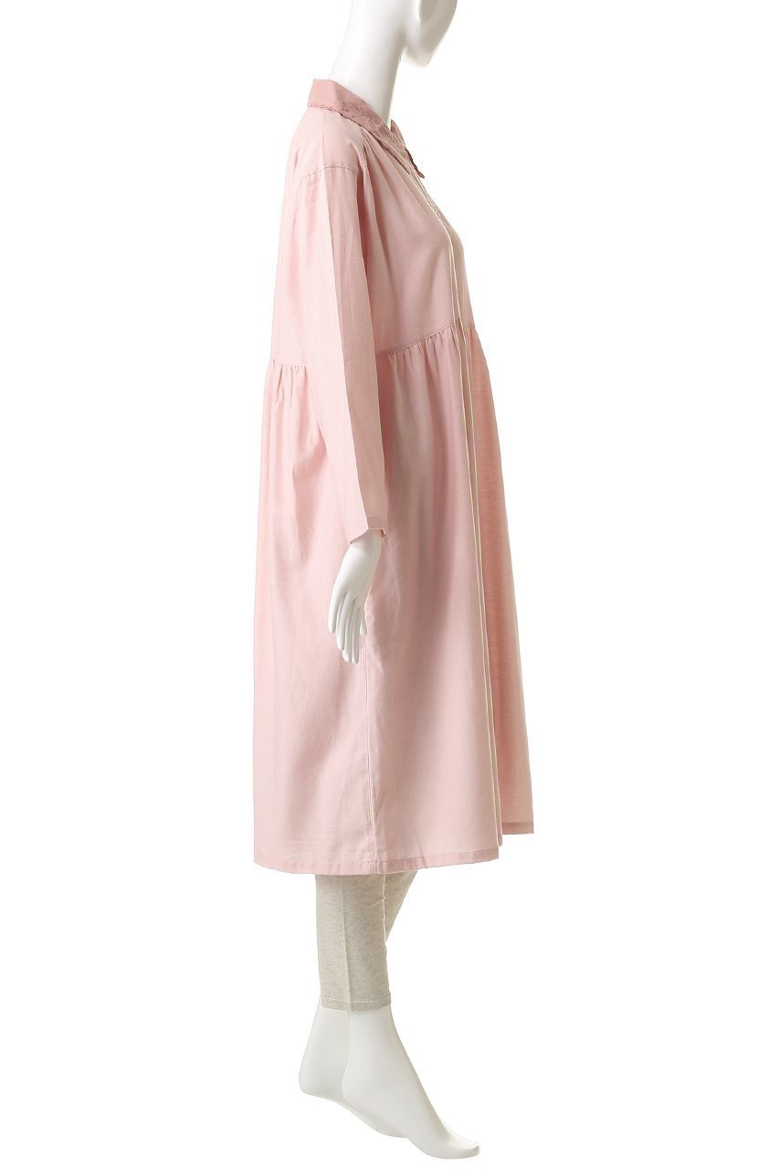 【キッドブルー/KID BLUE】の25プレーンネルナイティ(スパッツつき) 人気、トレンドファッション・服の通販 founy(ファニー) 　ファッション　Fashion　レディースファッション　Fashion for Women　トップス・カットソー　Cut & Sew Tops　おすすめ　Recommended / Our Picks　ギャザー　Gathered, Ruffled　スリーブ　Sleeve, Long Sleeve / Short Sleeve　パジャマ　Pajamas, Sleepwear　リラックス　Relax, Relaxed Fit　ロング　Long, Long-Length　再入荷　Restock / Back in Stock　旅行　Travel　other-3|ID: prp329100004750218 ipo3291000000035865258