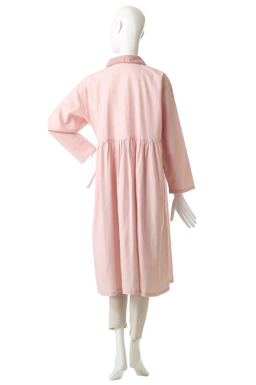 【キッドブルー/KID BLUE】の25プレーンネルナイティ(スパッツつき) 人気、トレンドファッション・服の通販 founy(ファニー) 　ファッション　Fashion　レディースファッション　Fashion for Women　トップス・カットソー　Cut & Sew Tops　おすすめ　Recommended / Our Picks　ギャザー　Gathered, Ruffled　スリーブ　Sleeve, Long Sleeve / Short Sleeve　パジャマ　Pajamas, Sleepwear　リラックス　Relax, Relaxed Fit　ロング　Long, Long-Length　再入荷　Restock / Back in Stock　旅行　Travel　other-4|ID: prp329100004750218 ipo3291000000035865259