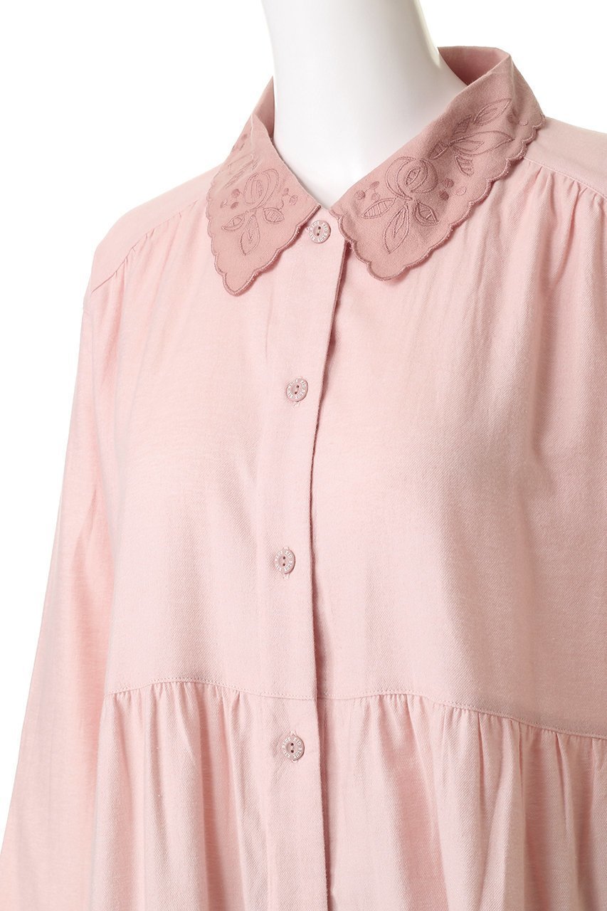 【キッドブルー/KID BLUE】の25プレーンネルナイティ(スパッツつき) 人気、トレンドファッション・服の通販 founy(ファニー) 　ファッション　Fashion　レディースファッション　Fashion for Women　トップス・カットソー　Cut & Sew Tops　おすすめ　Recommended / Our Picks　ギャザー　Gathered, Ruffled　スリーブ　Sleeve, Long Sleeve / Short Sleeve　パジャマ　Pajamas, Sleepwear　リラックス　Relax, Relaxed Fit　ロング　Long, Long-Length　再入荷　Restock / Back in Stock　旅行　Travel　other-5|ID: prp329100004750218 ipo3291000000035865260